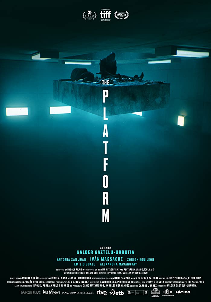 The Platform (2019) movie poster 