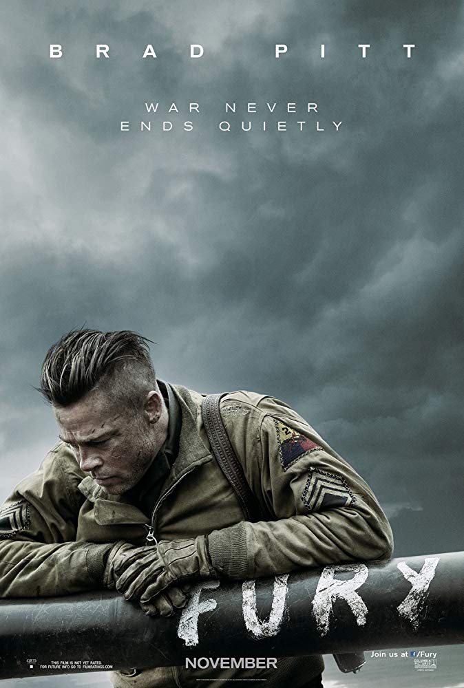 Fury (2014) movie poster 