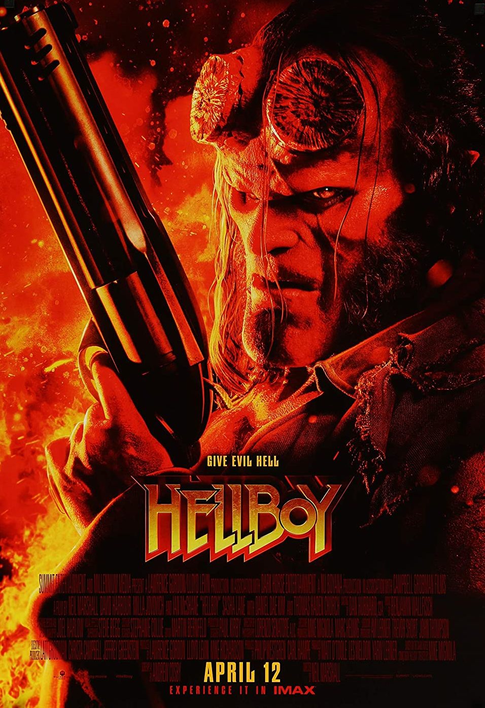 Hellboy (2019) movie poster